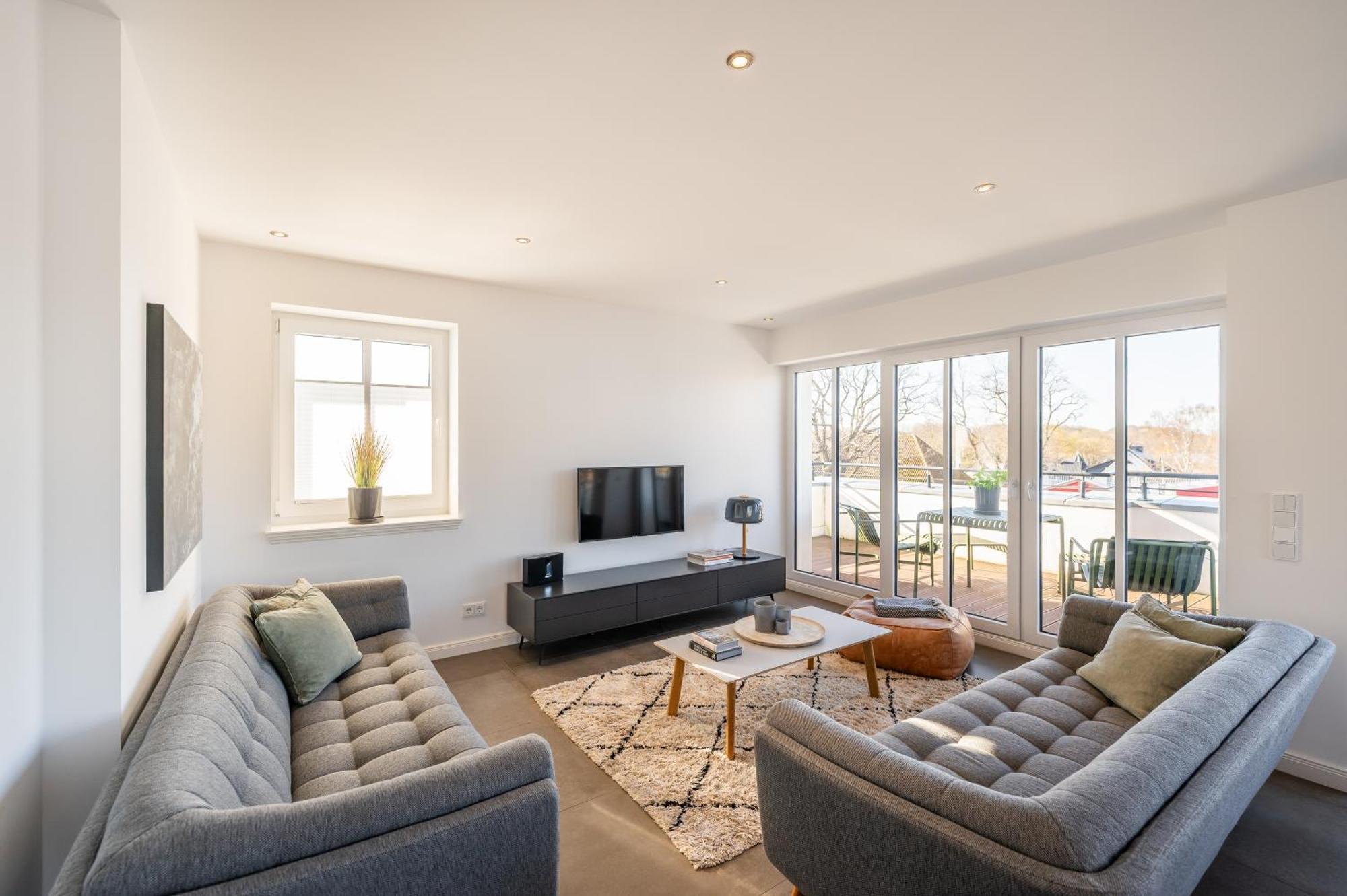 Villa Lindholm Wohnung 5 Penthouse Остзебад Бинц Екстериор снимка
