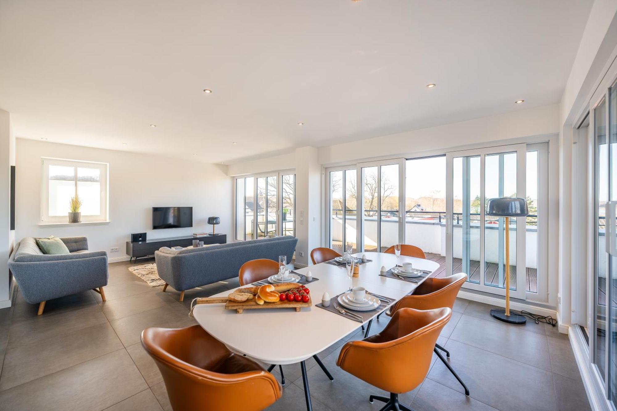 Villa Lindholm Wohnung 5 Penthouse Остзебад Бинц Екстериор снимка