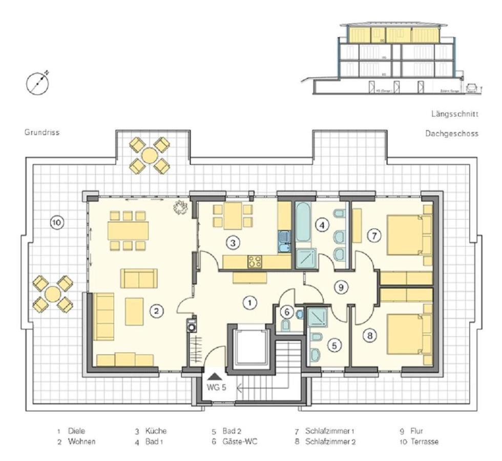 Villa Lindholm Wohnung 5 Penthouse Остзебад Бинц Екстериор снимка